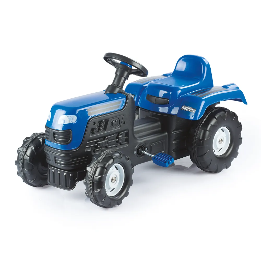Tractor a pedal (azul)