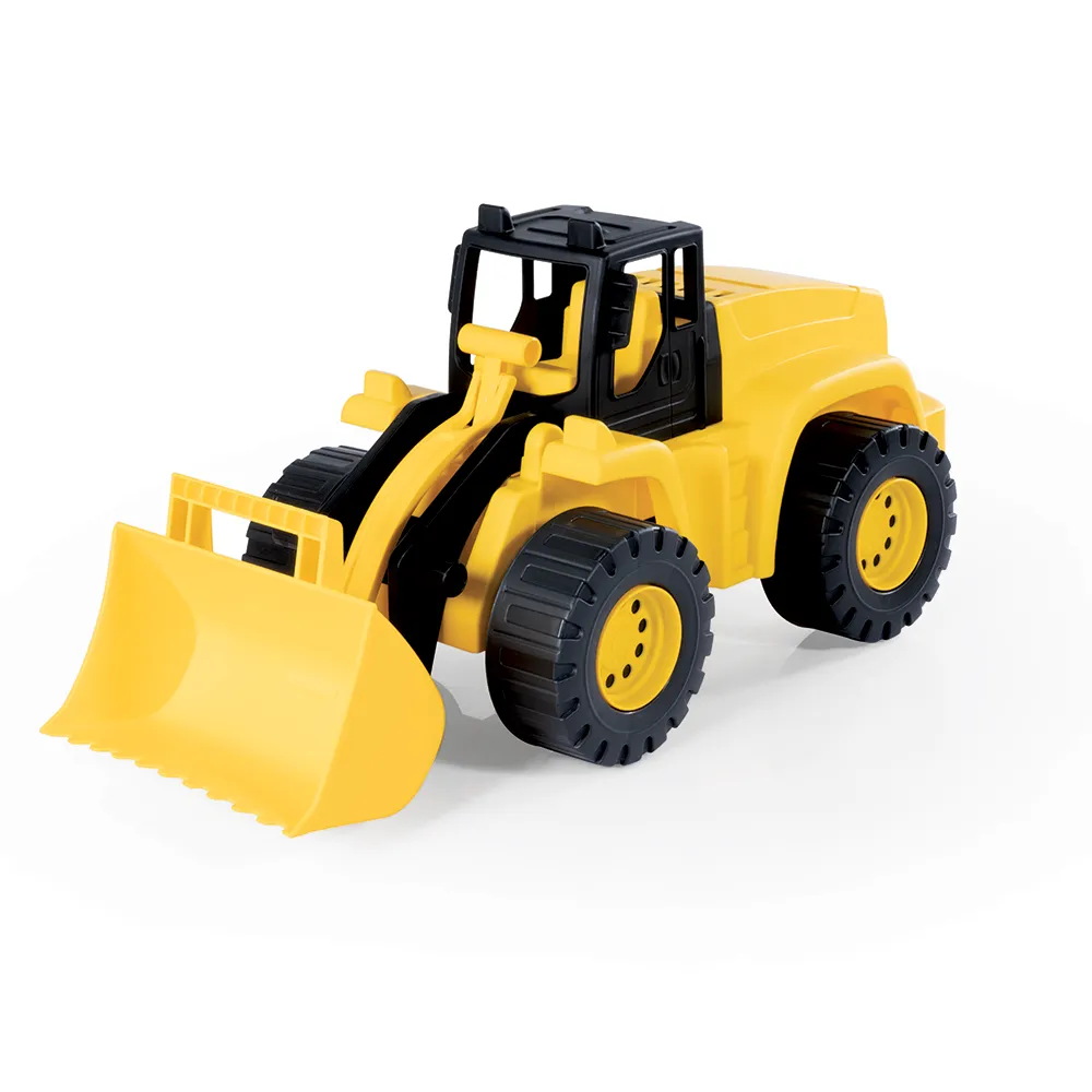 Máquina excavadora todo terreno con pala mecánica